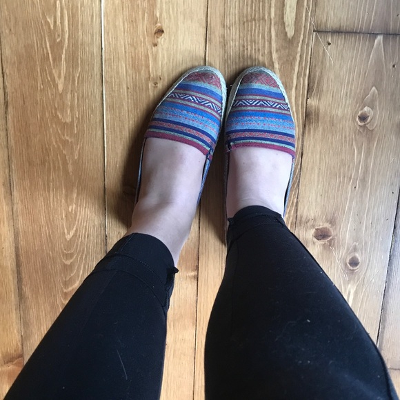 Lucky Brand boho striped flats— size 7.5 - Picture 2 of 8